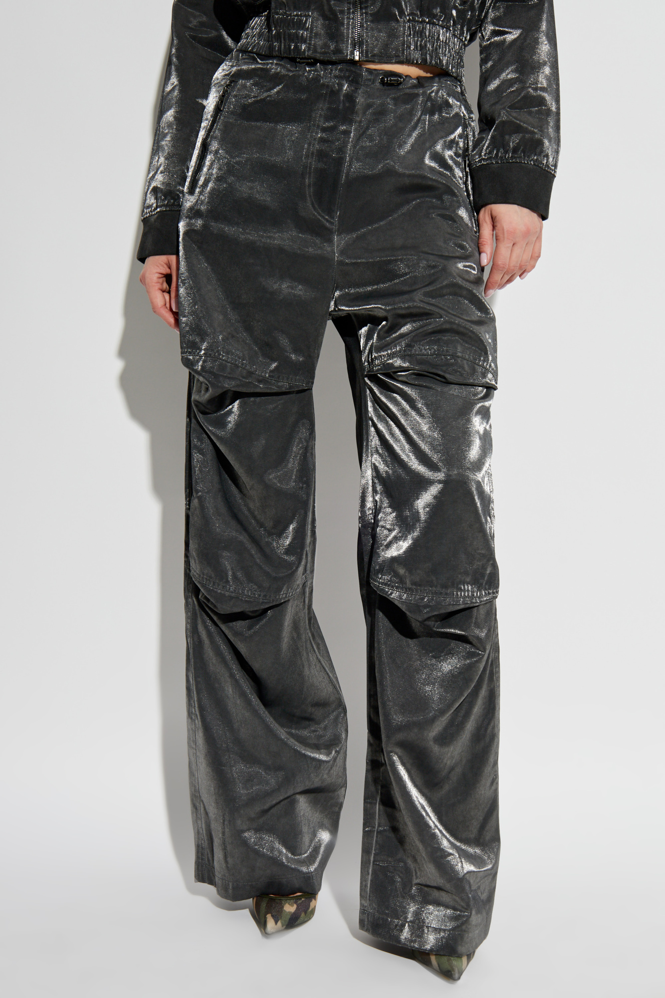 パンツ DIESEL P-Rodige Grey Trousers P-RODIGE Diesel - Vitkac AS